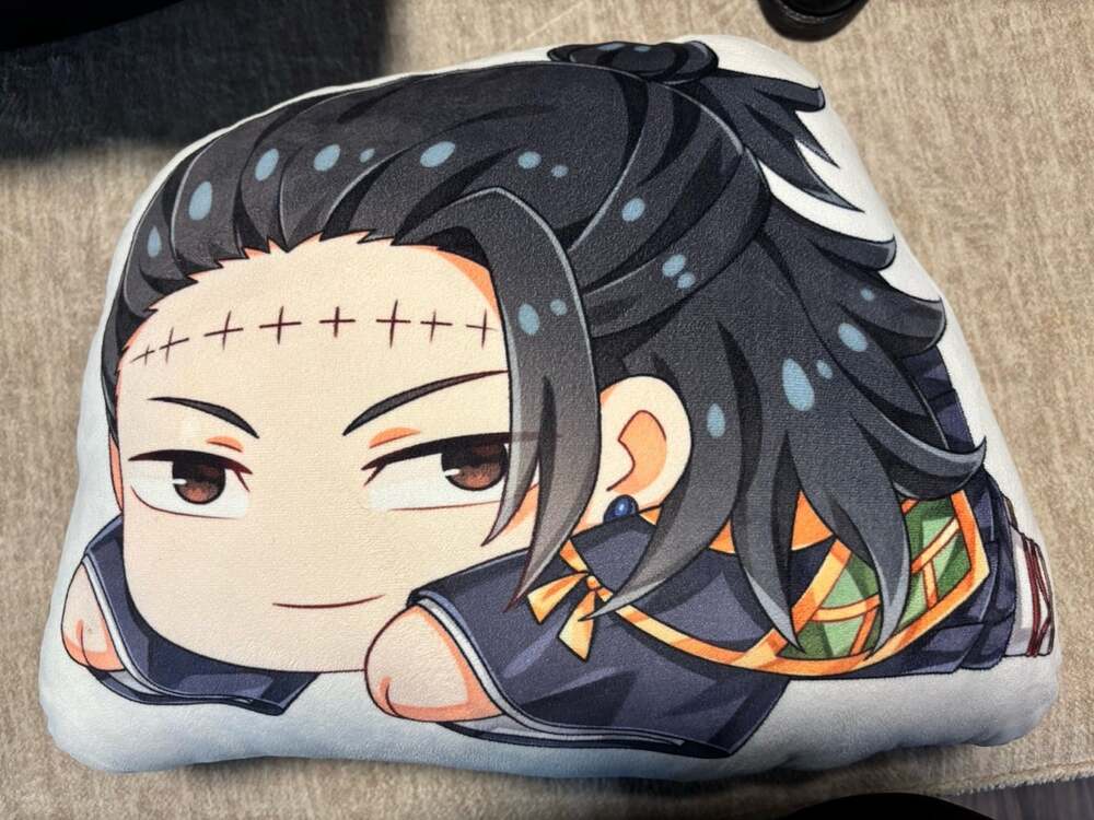Jujutsu Kaisen Suguru Geto 18" Chibi Plush Pillow Cushion - Double Sided Anime - Picture 2 of 4
